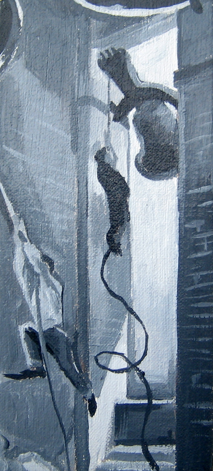 2008, 22x10cm, oil on canvas