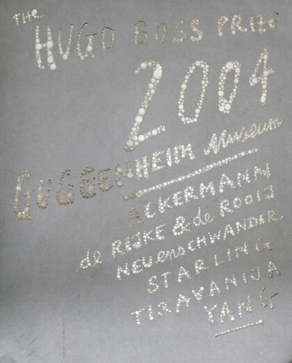 The Hugo Boss Prize 2004