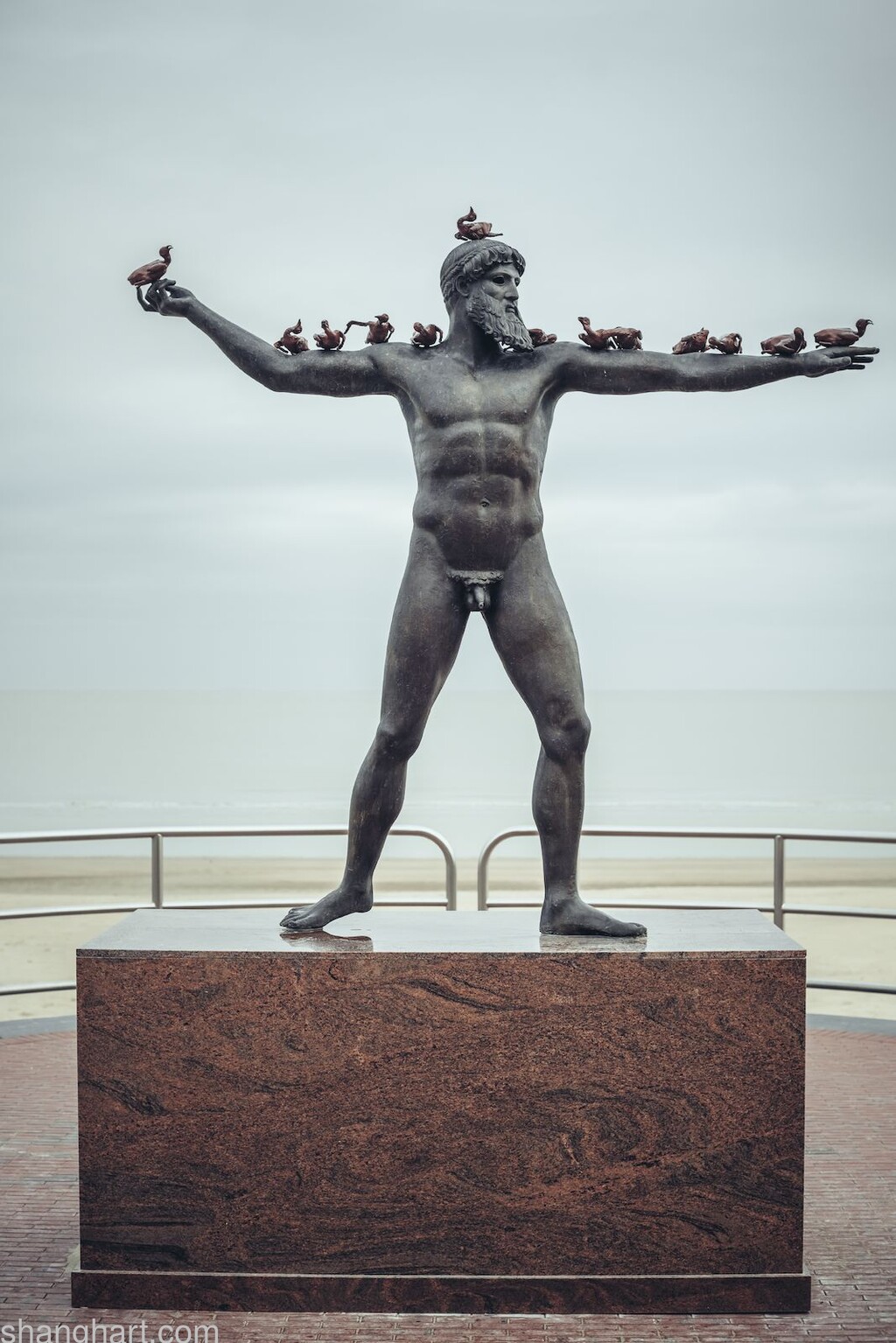 Installation view in De Haan, Belgium