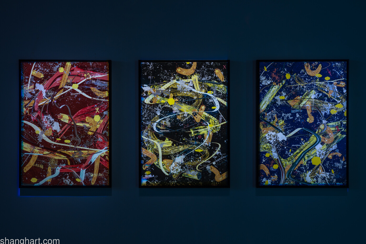 Mao Haonan: Above the Texture No.1, No.2, No.3