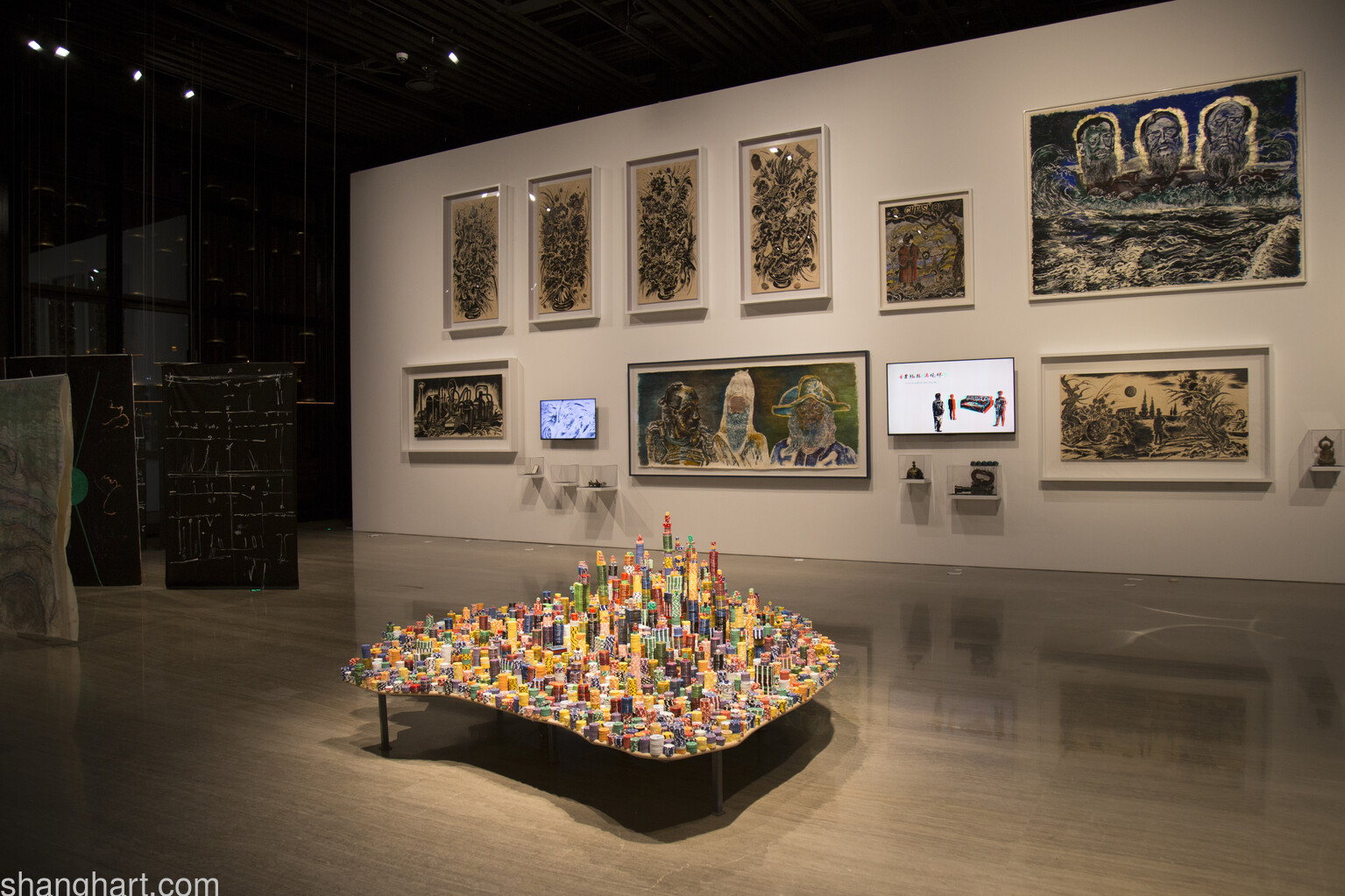 Installation View of SUN Xun's Works