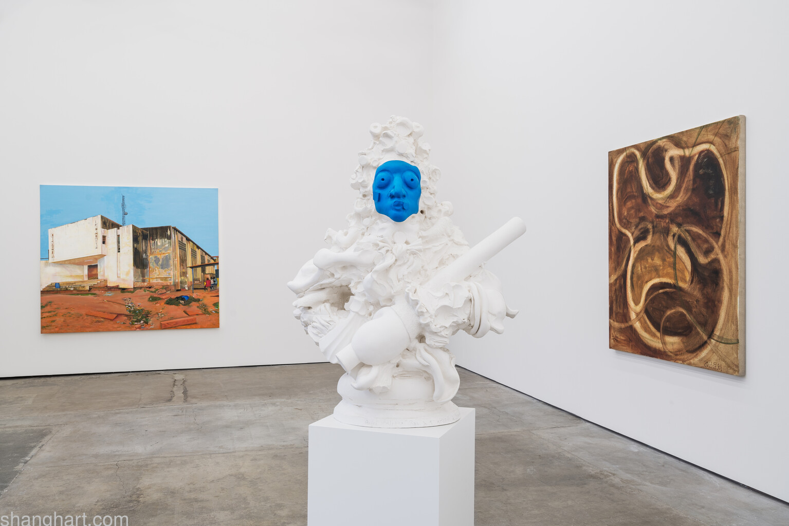Installation View “Sanguine. Luc Tuymans on Baroque”