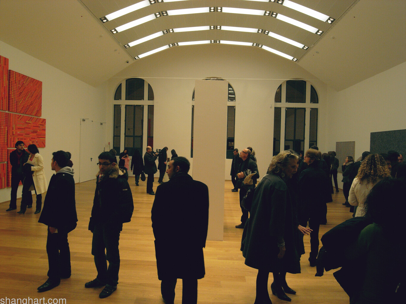 At the opening 1
