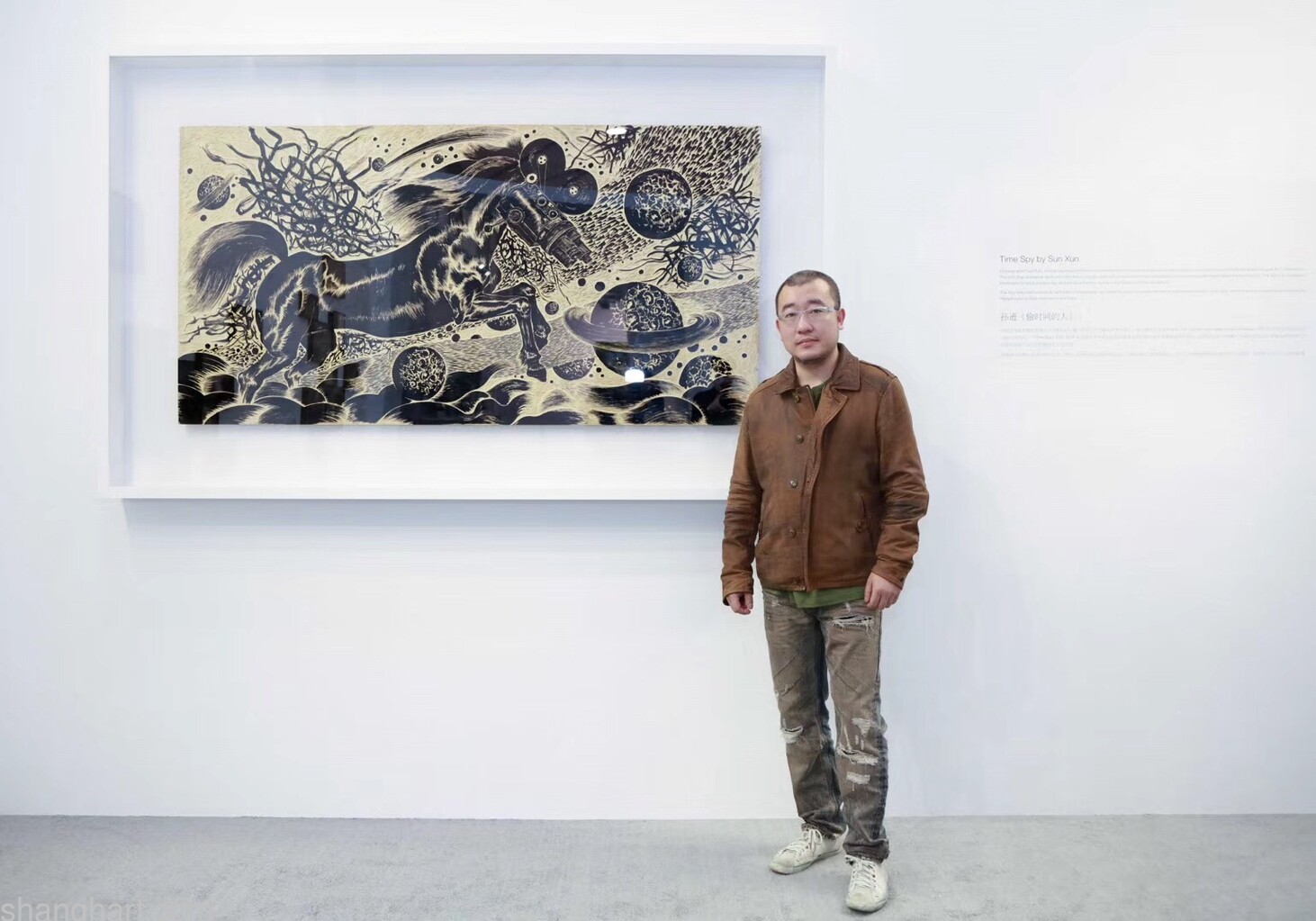 Work: Time Spy 06 with the artist SUN Xun