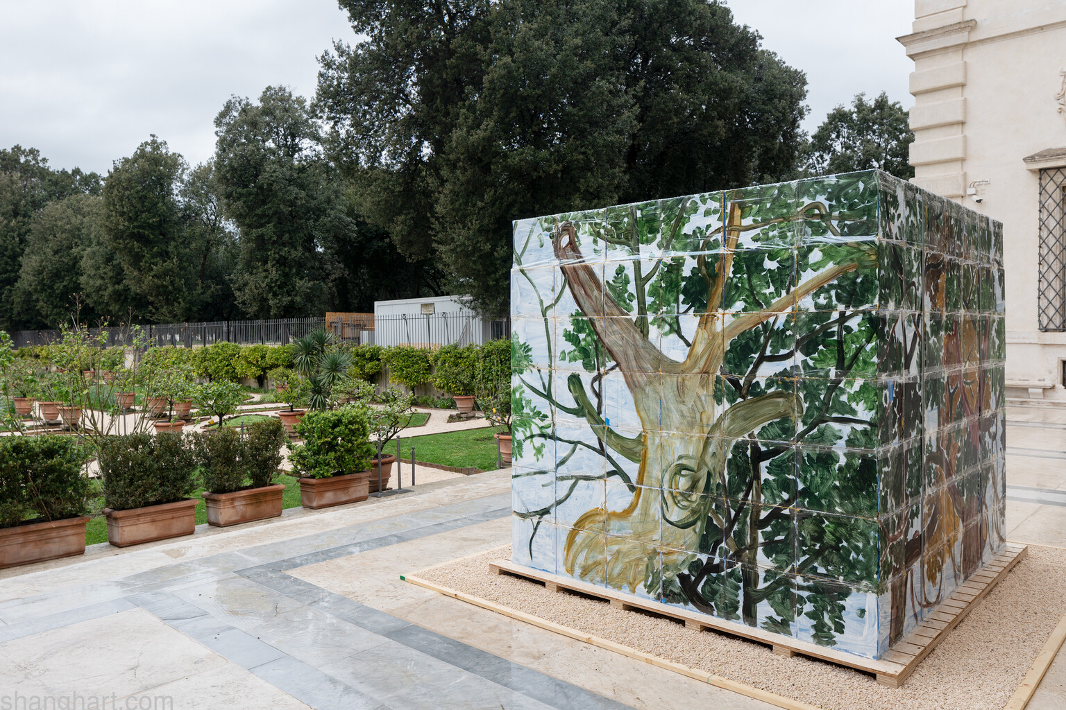 zhang_enli_Bird_Cage_Borghese_Installation View-Photo by t-space studio, courtesy of Zhang Enli, MIBAC-Galleria Borghese, Arthub