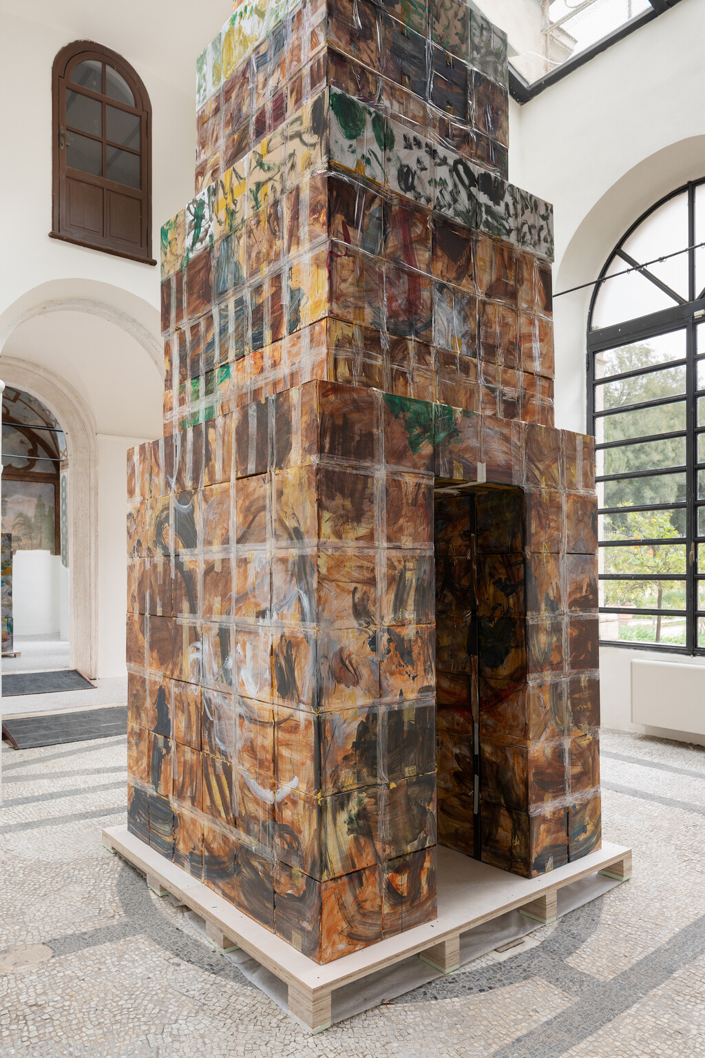 zhang_enli_Bird_Cage_Borghese_Installation View-Photo by t-space studio, courtesy of Zhang Enli, MIBAC-Galleria Borghese, Arthub