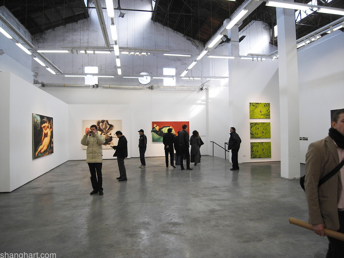 Zhou Tiehai and Pu Jie's works