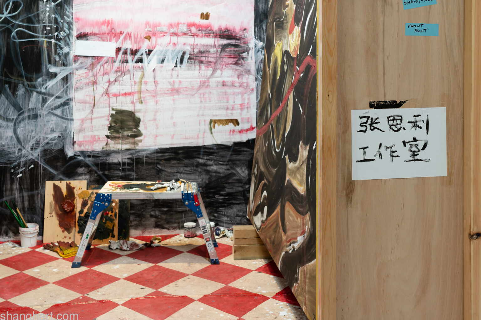 Zhang Enli-K11_solo_Installation View
