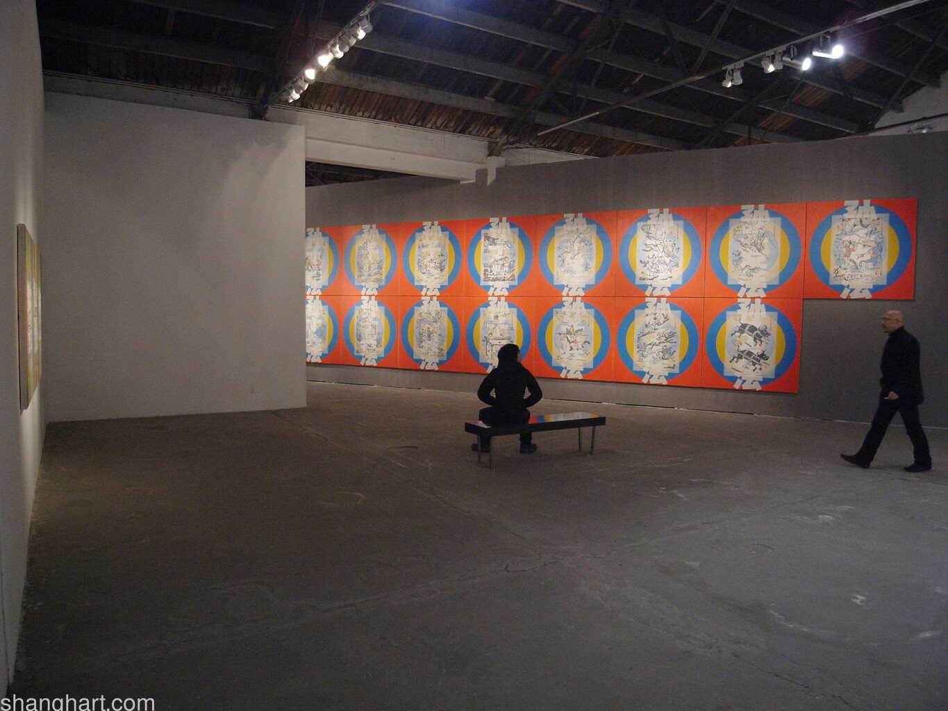 Wei Guangqing Exhibition Installation View——Sun Tzu's Art of War Series