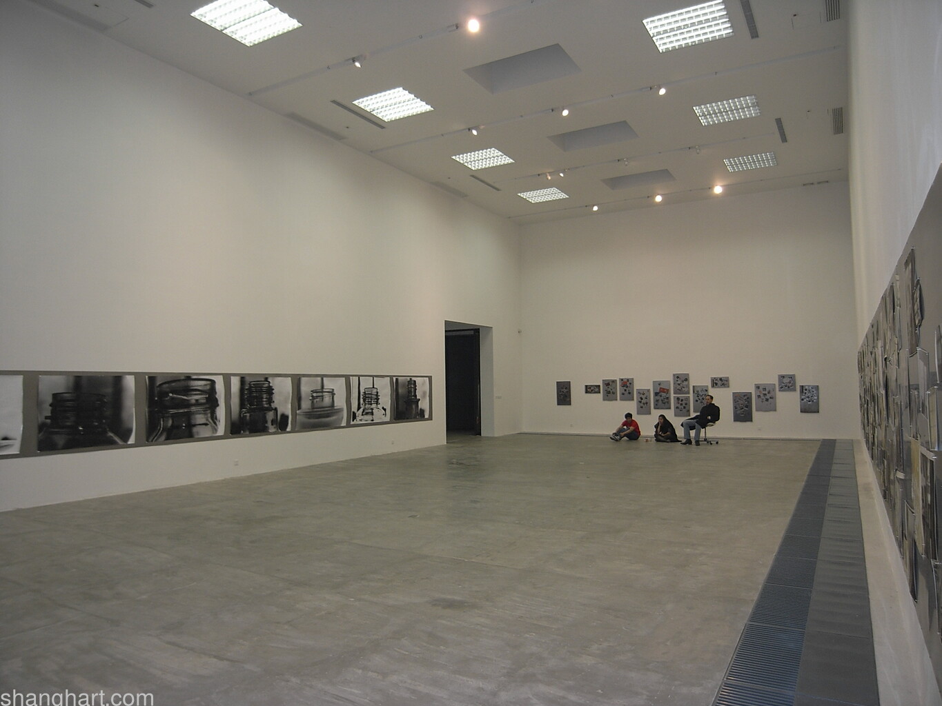 Installation view of the photography work Bottle 1