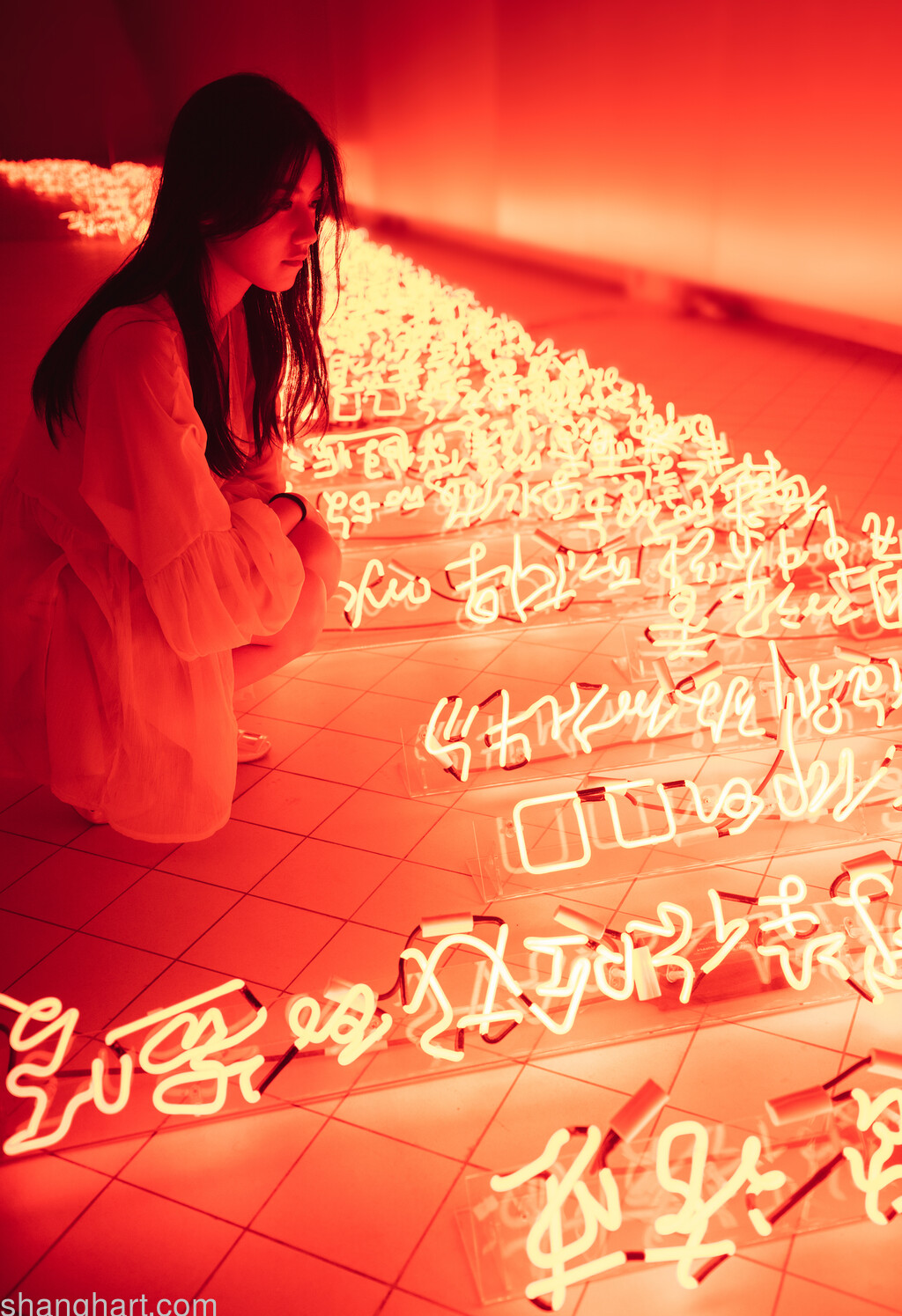 Installation view of “A Bunch of Happy Fantasies”
