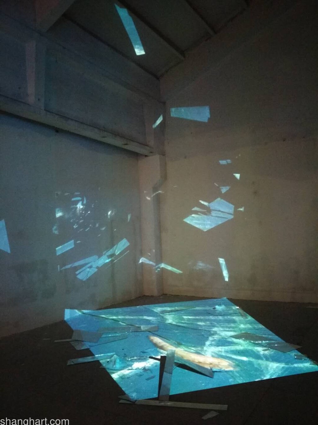 Installation view of 