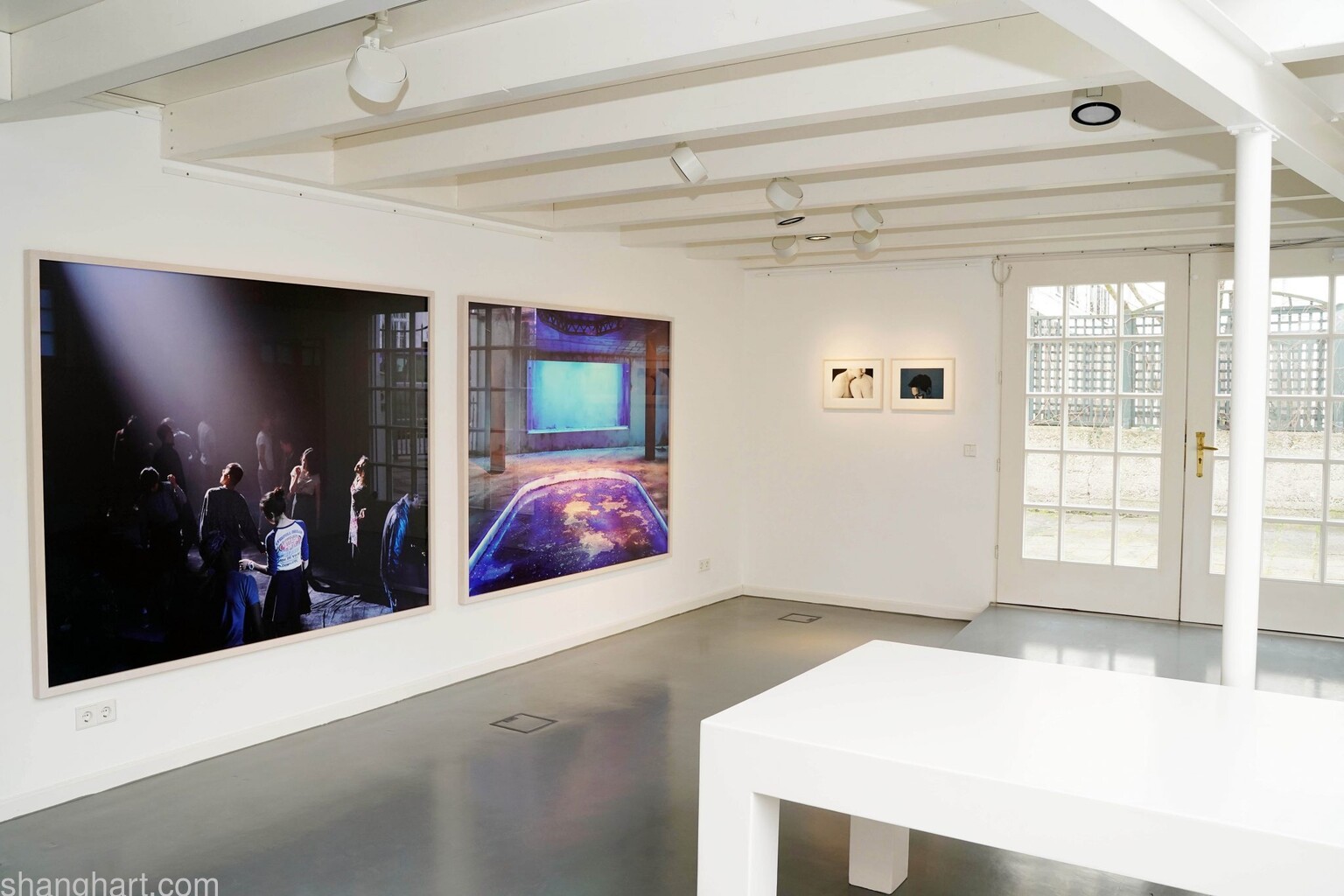 Works by Chen Wei. Photo by Marion Vogel