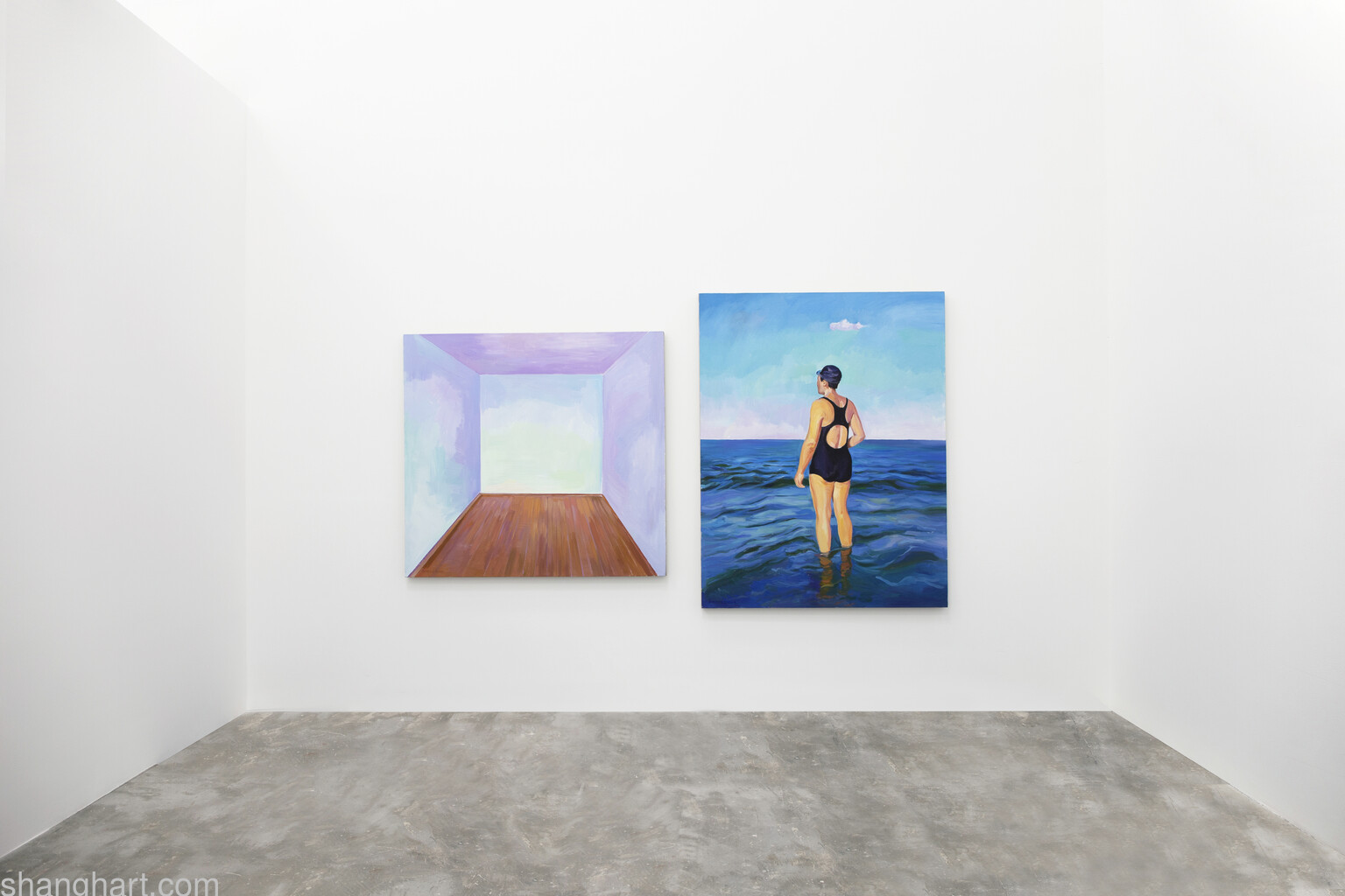 Liu Weijian, L: Untitled Space, R: Out of Sight