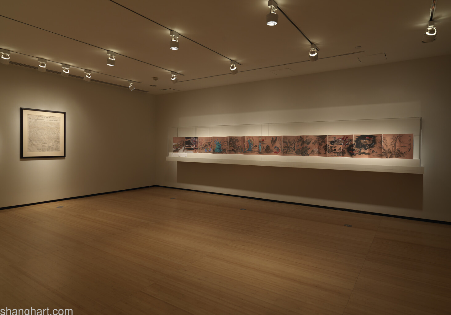 Installation view of Asia Society Triennial: “We Do Not Dream Alone” at Asia Society Museum, New York, October 27, 2020–June 27, 2021. Photograph: Bruce M. White, 2020, courtesy of Asia Society