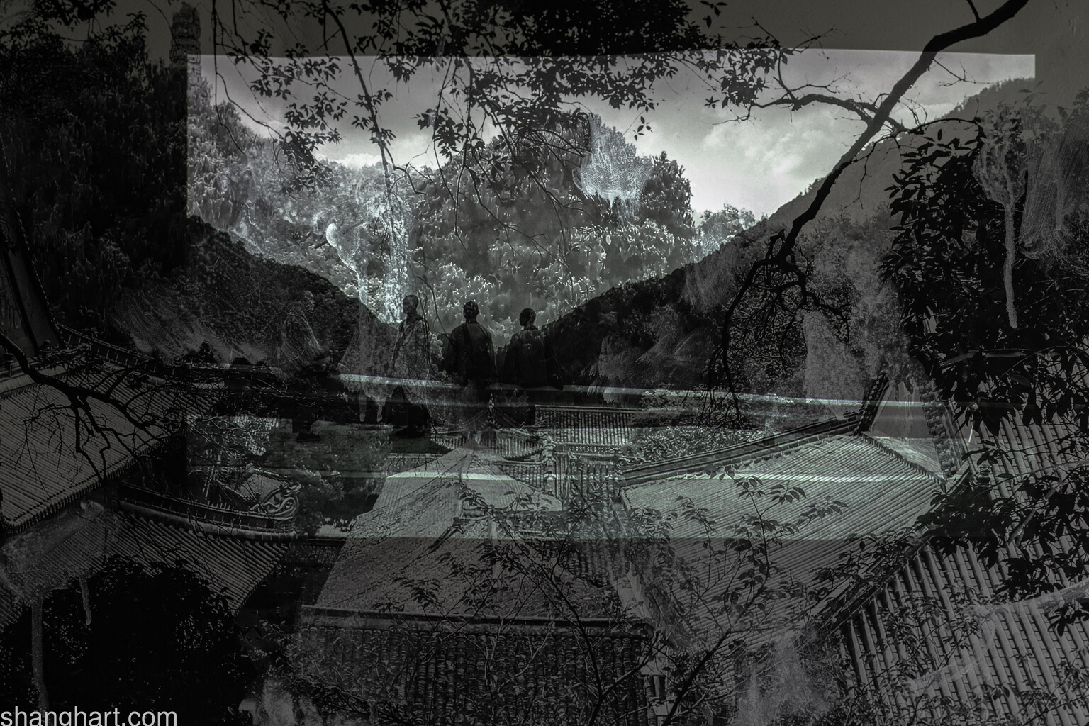 Video Installation, detail, Endless Peaks III