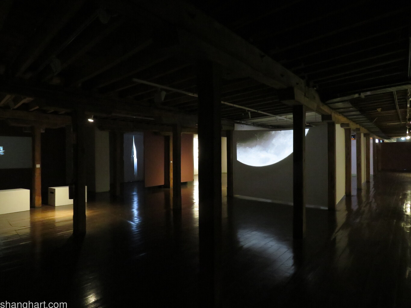 Installation View of Liang Yue's works