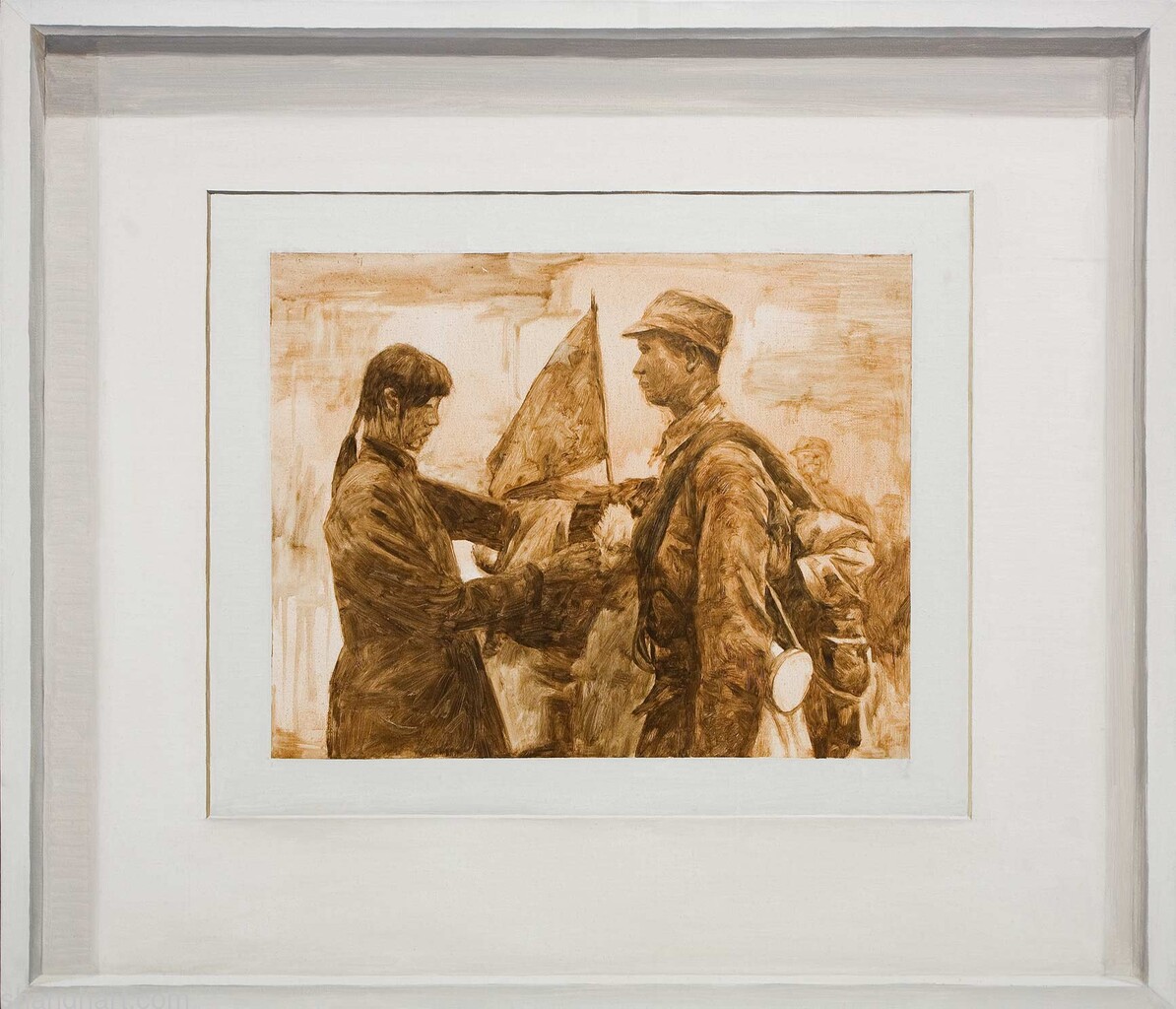 China 1946 - 1949: Old Photo 04  2008  Oil on canvas  60*70cm