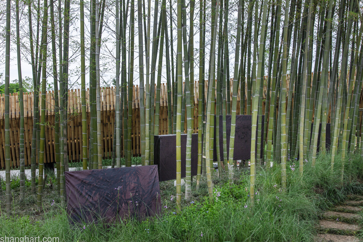 Installation view of Liu Yi 'Seclusion', Photo by JJYPHOTO, Courtesy of exhibition 'Bamboo as Method'
