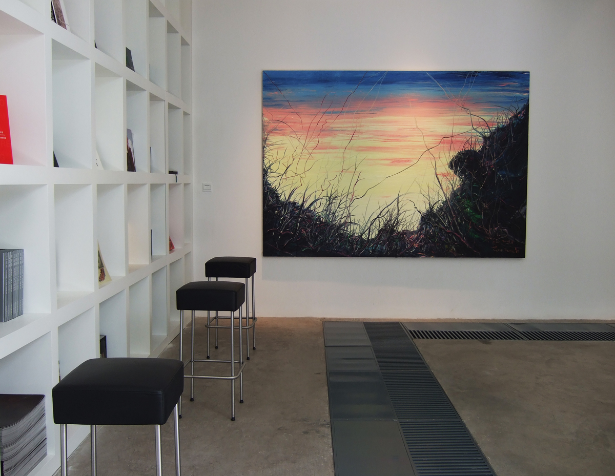 Zeng Fanzhi's work <Earthquak> for Sichuan Earthquake Charity Auctions (Baoli)