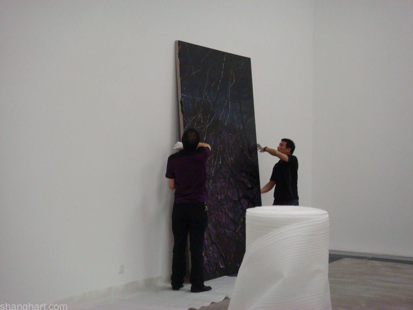 Installed the exhibition 2