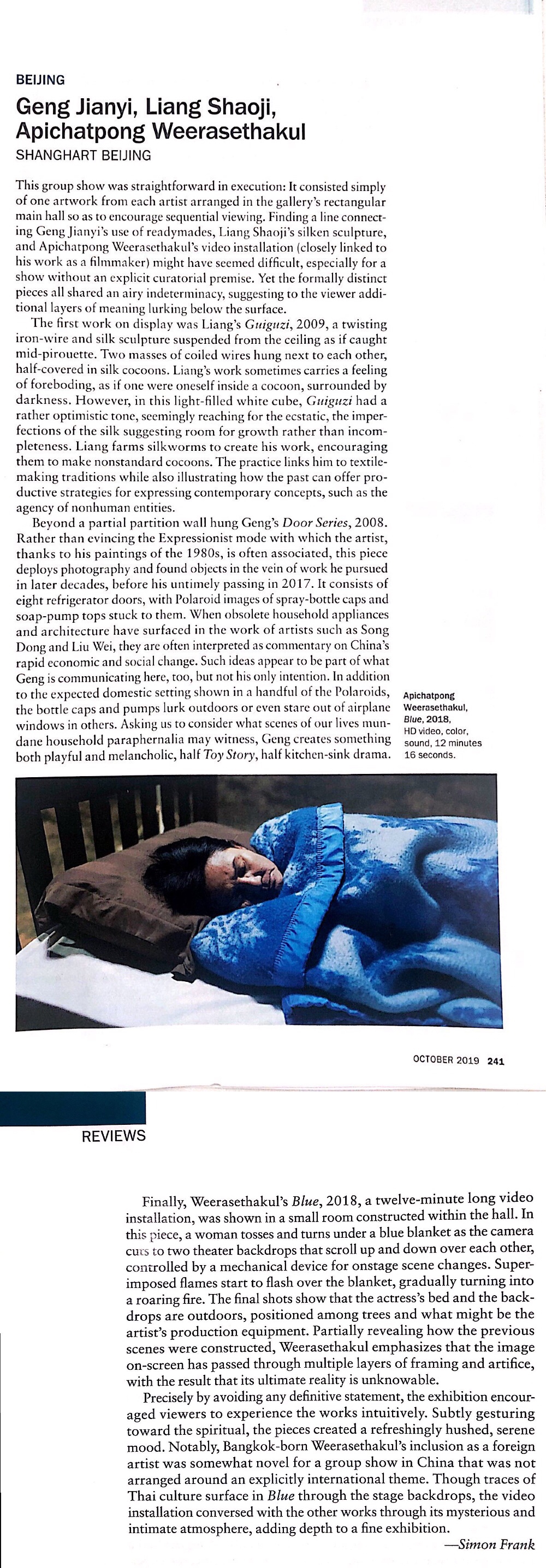 ARTFORUM | REVIEW