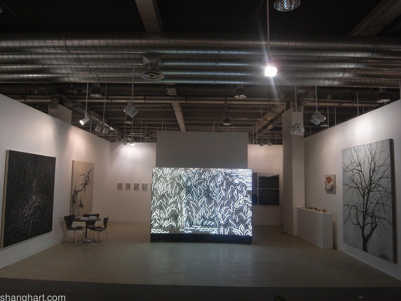 The view of the booth 1——the whole view
