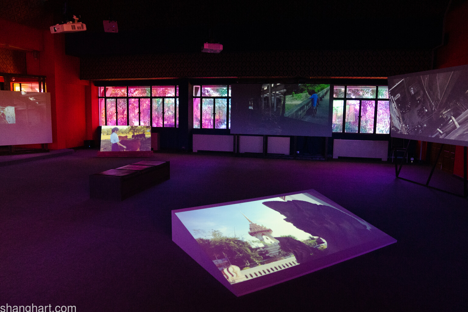 Yang Fudong_The Bitterly Silent Nights I Hate-installation view_Courtesy of Thailand Biennale, Korat 2021