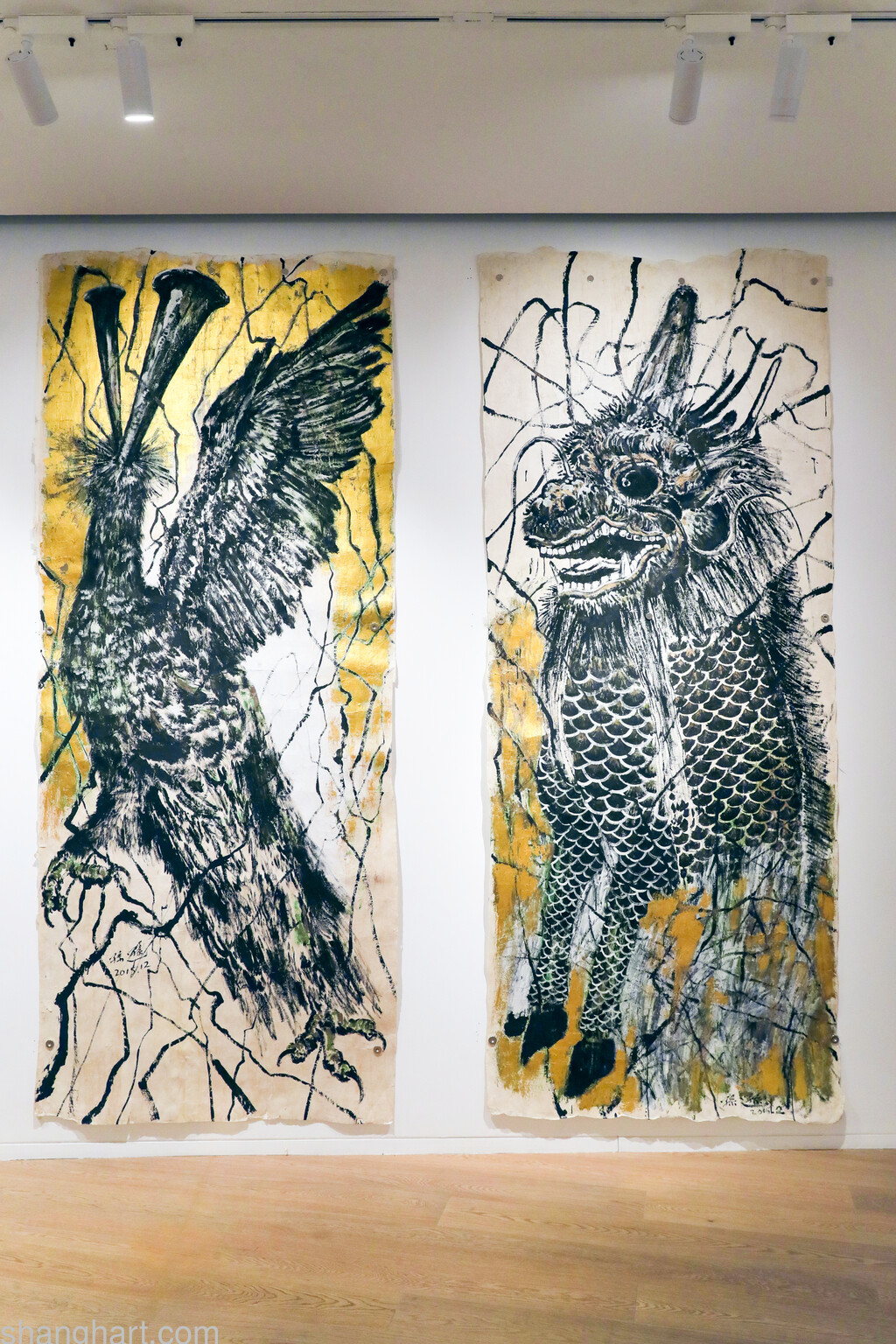 Installation view of Sun Xun 