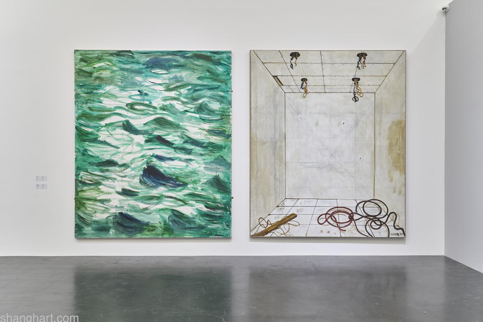 Zhang Enli's works. Photo courtesy of UCCA Center for Contemporary Art, Beijing. Photo by Sun Shi