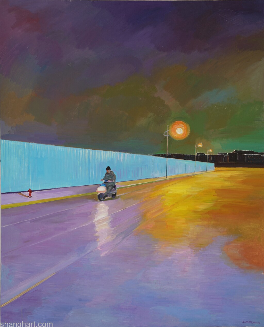 The Feelings of Nightwalkers and Street Lights