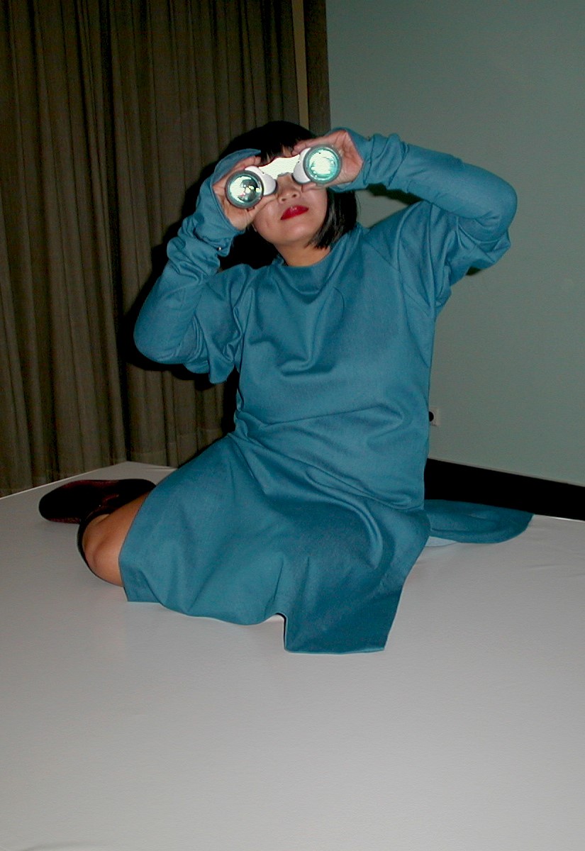 Melati Suryodarmo, Visible Undone Behaviour. Performed at haus der Kulturen der Welt, 2005. Photo: Patrick Vox.