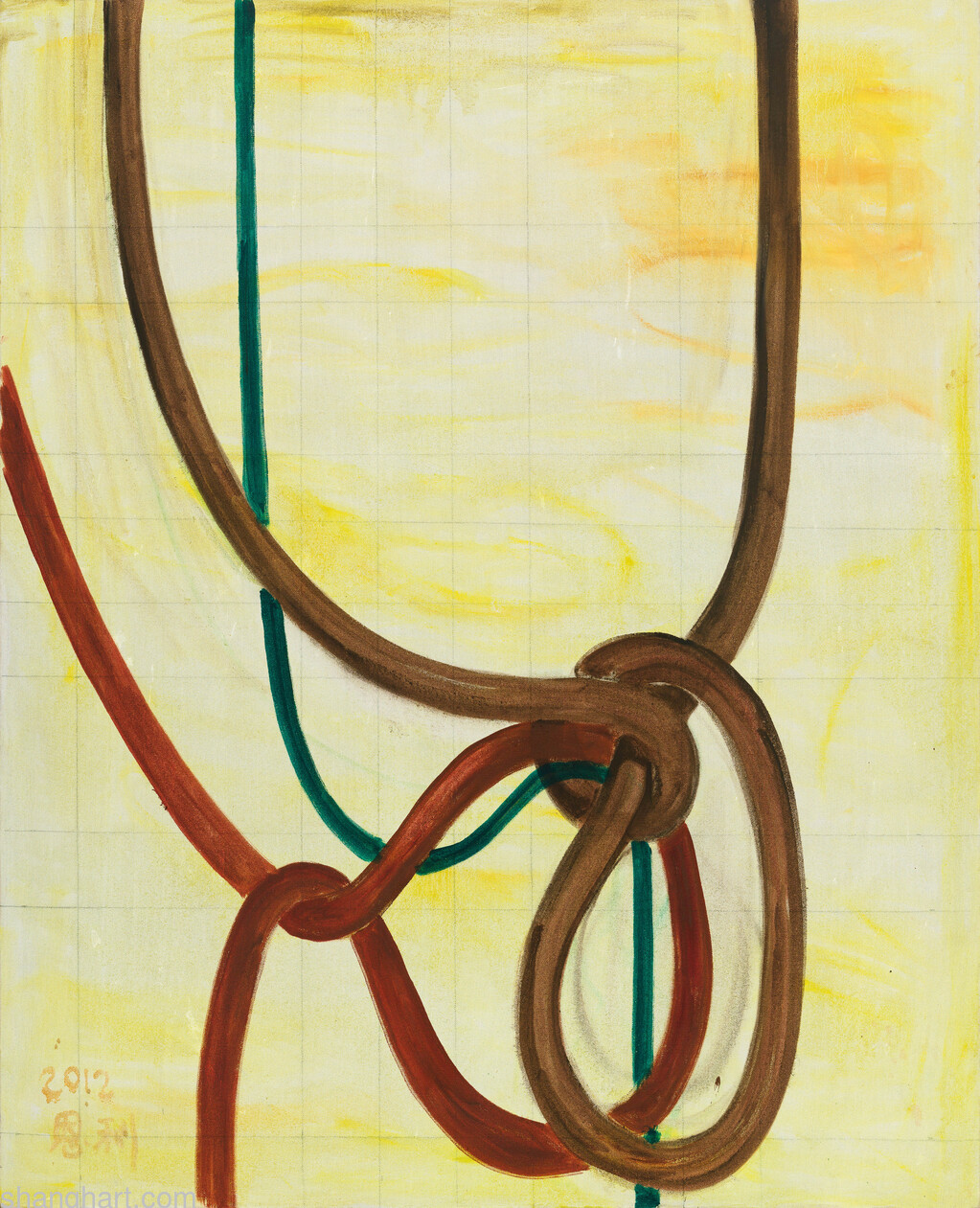 Leather Tubes Tied Together