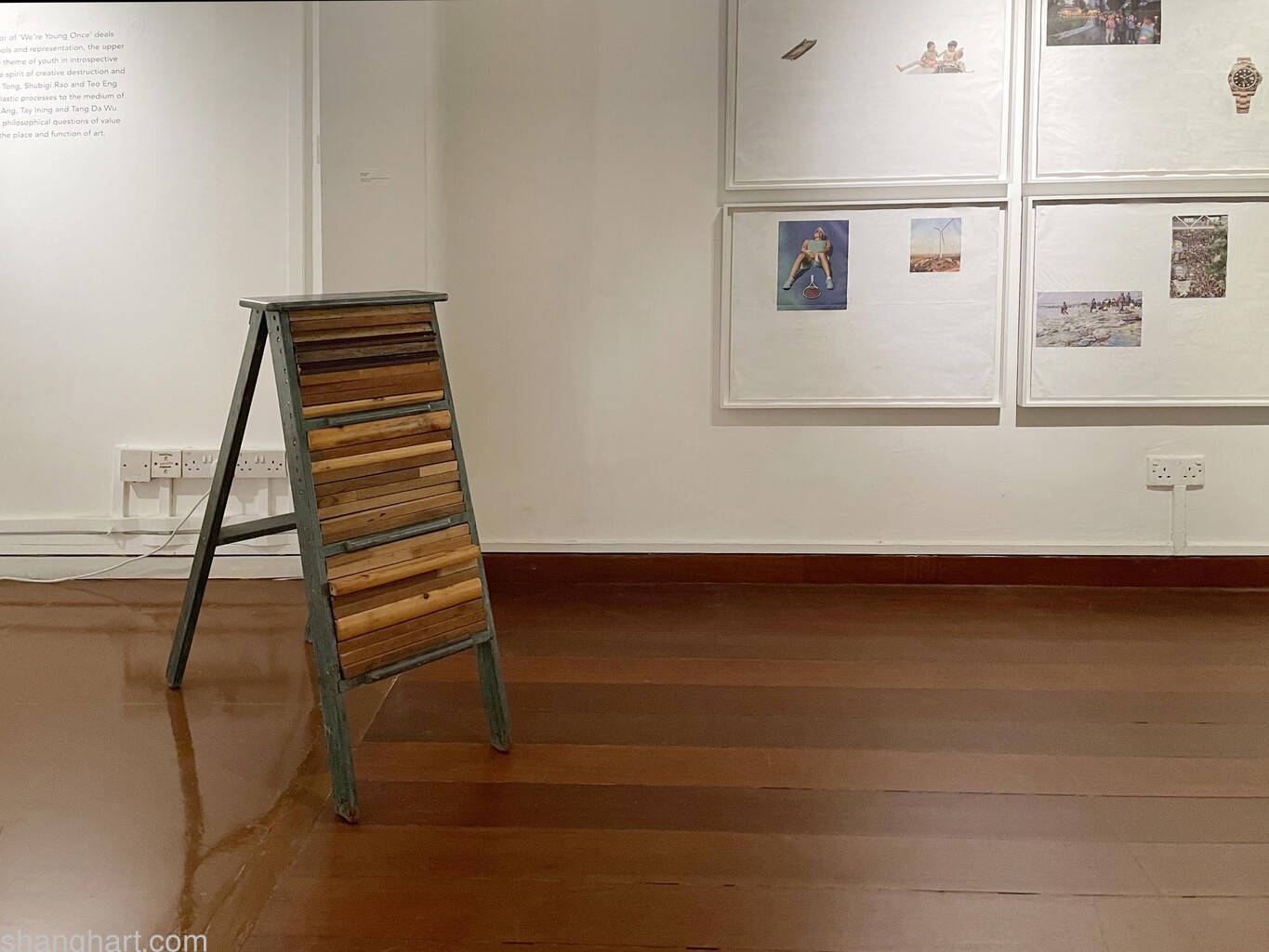 Tang Da Wu, 'Useless Things, Stepladder', 1971 (remade 2022), stepladder, wood, 96 x 77.5 x 35 cm. Image courtesy of the artist and Art Agenda.