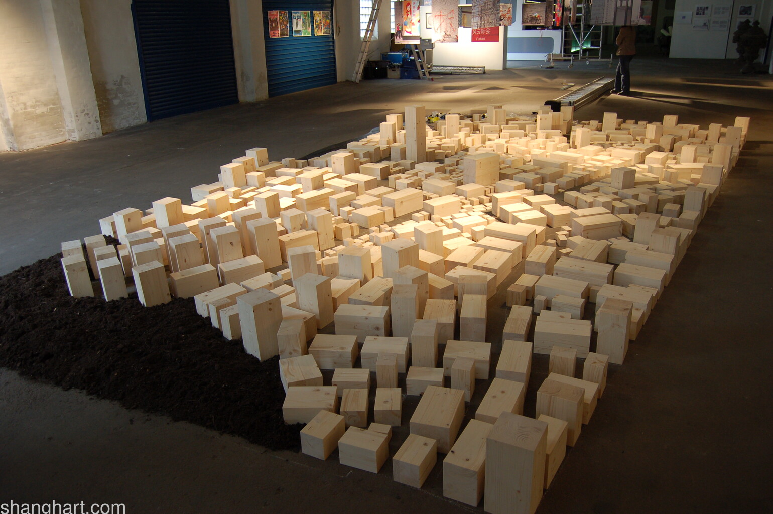 Pu Jie's work installation view 2