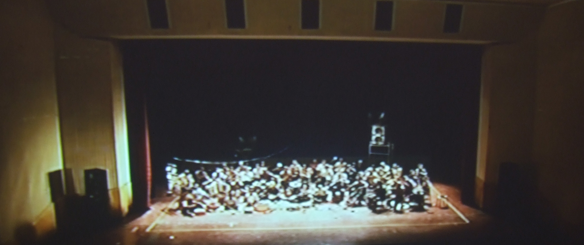 The Installation view of Shao Yi's work