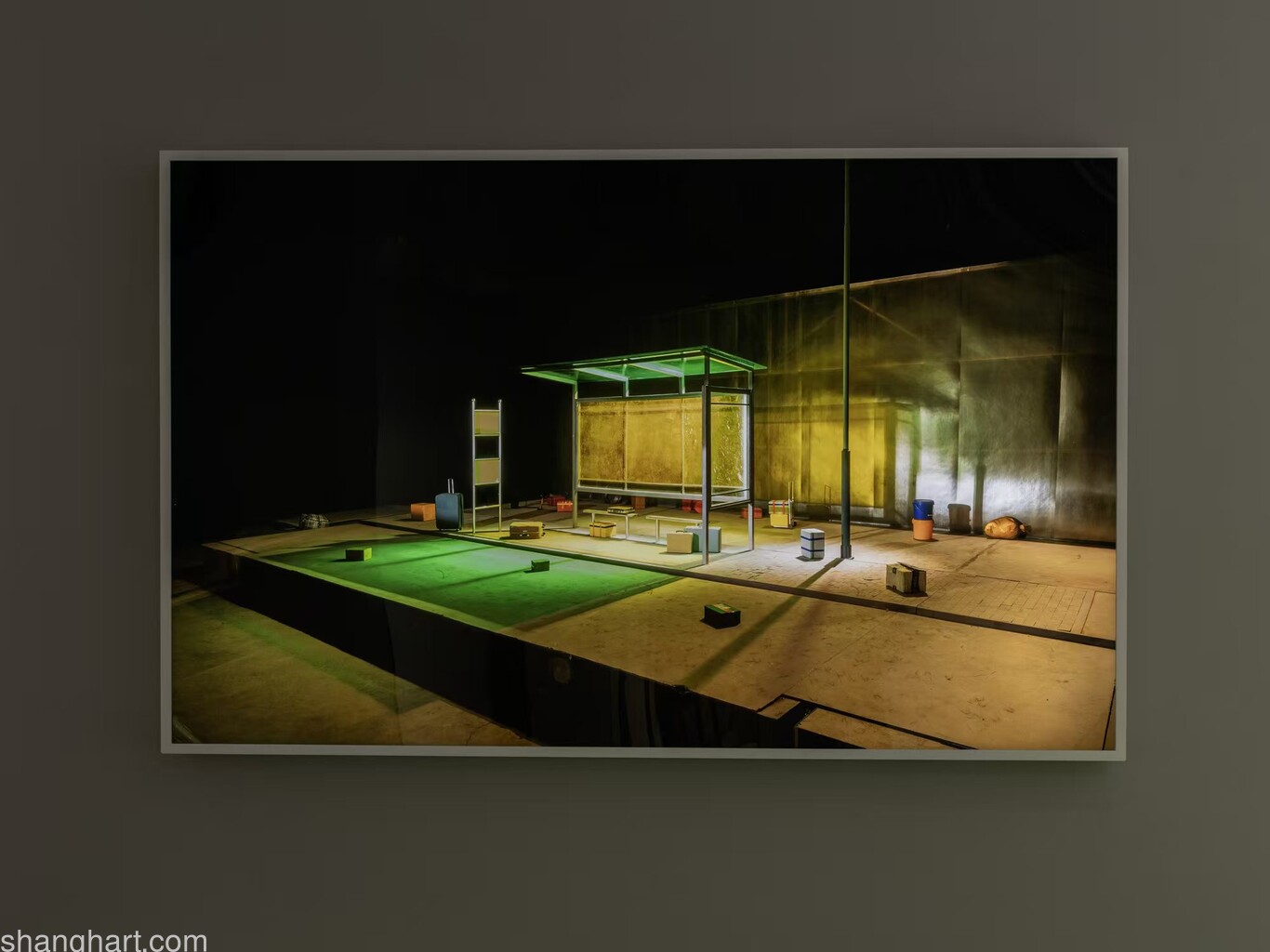 New Station 2020 Archival inkjet print, mounted on aluminium composite panel, toughened acrylic