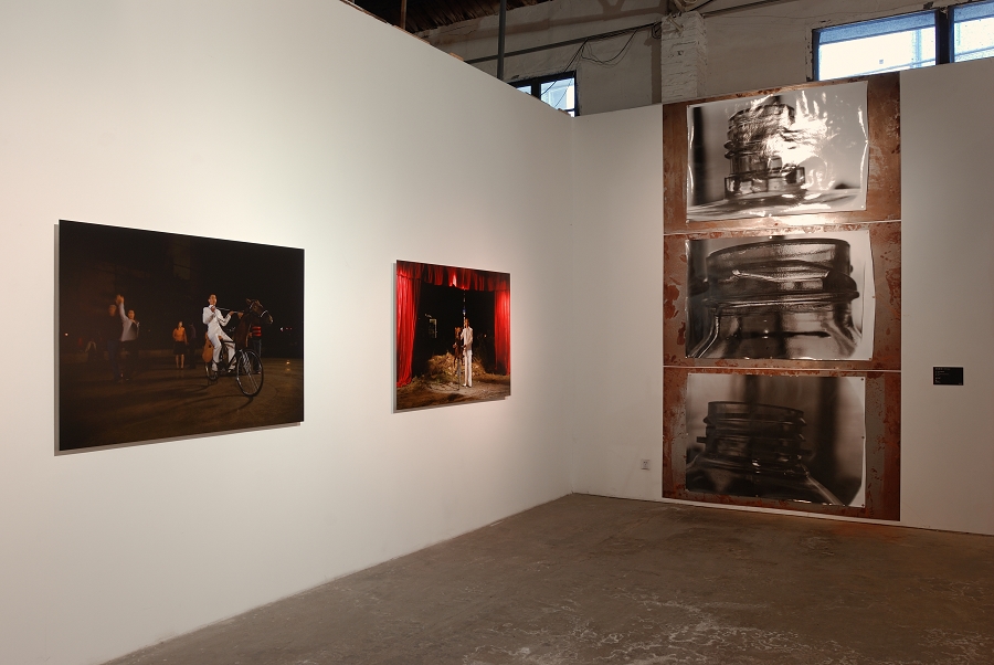 Works by Geng Jianyi and Zhang Ding