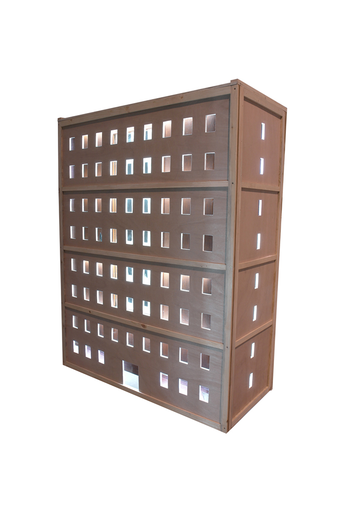 Office Building 148*62*186 cm(Wardrobe 139*60*185 cm)