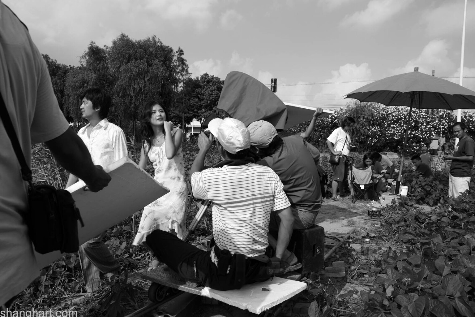 Shooting scene