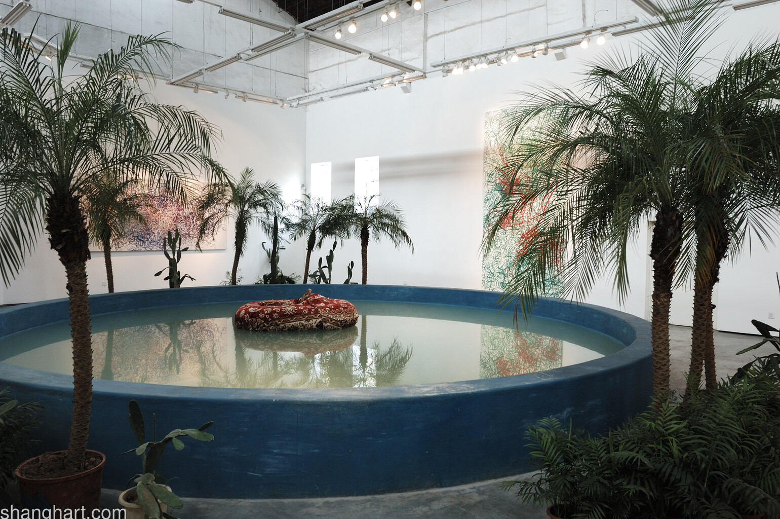Installation View in Bldg. 16th