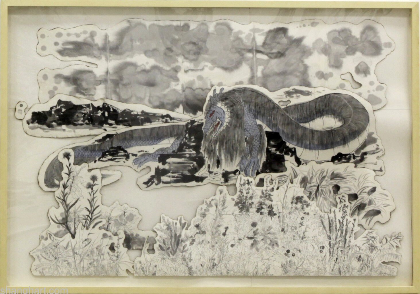 126.5x182.5×6cm (Framed)