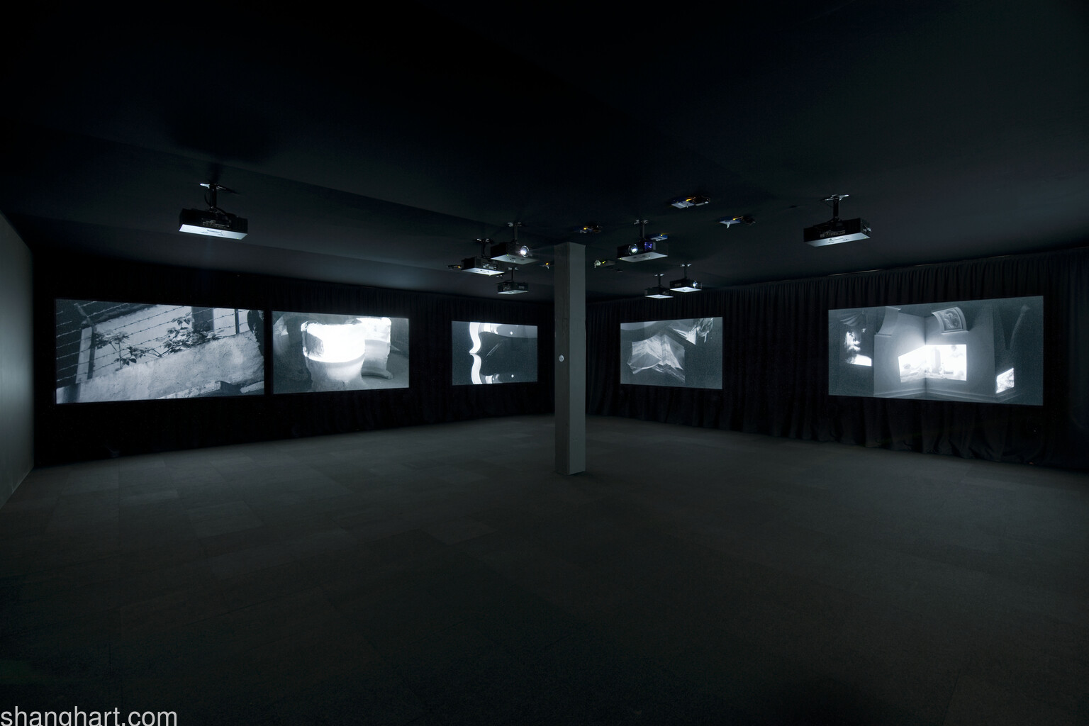 Installation view of 