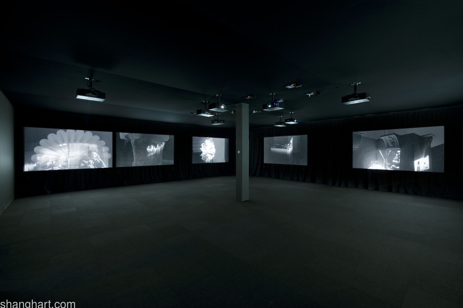 Installation view of 