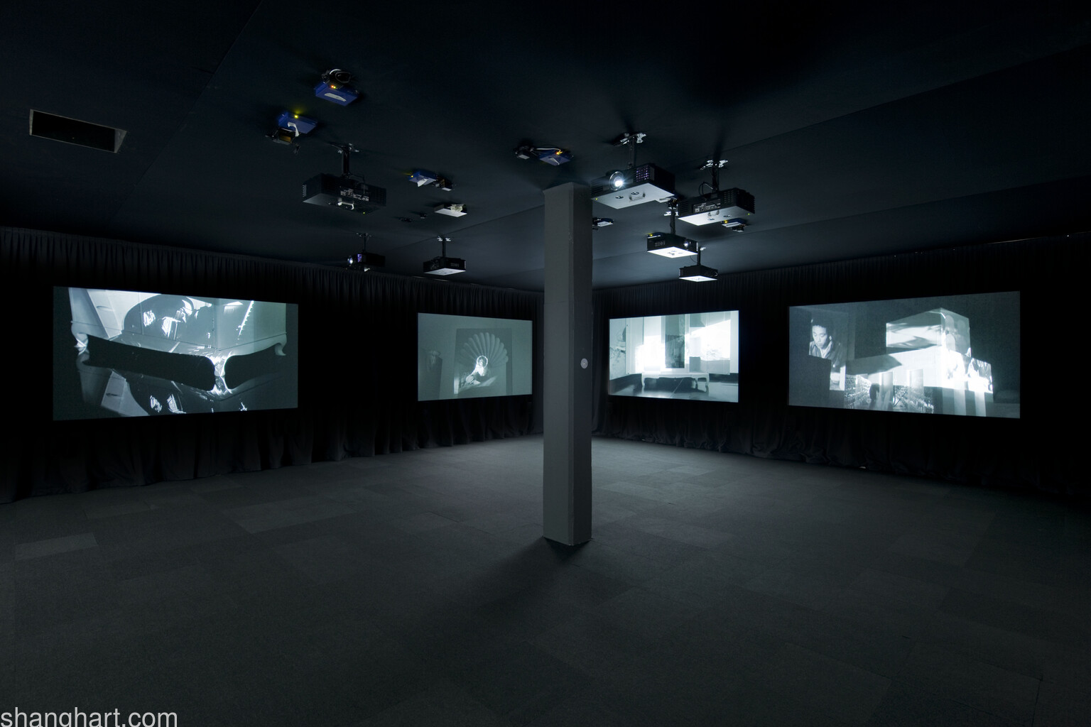 Installation view of 