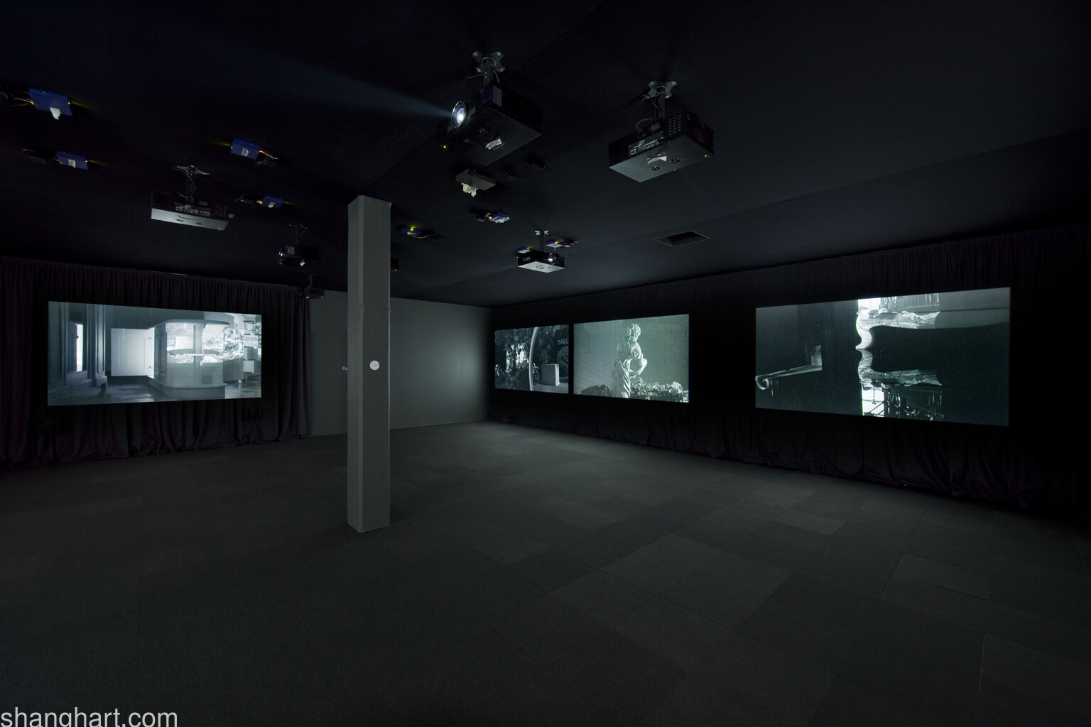 Installation view of 