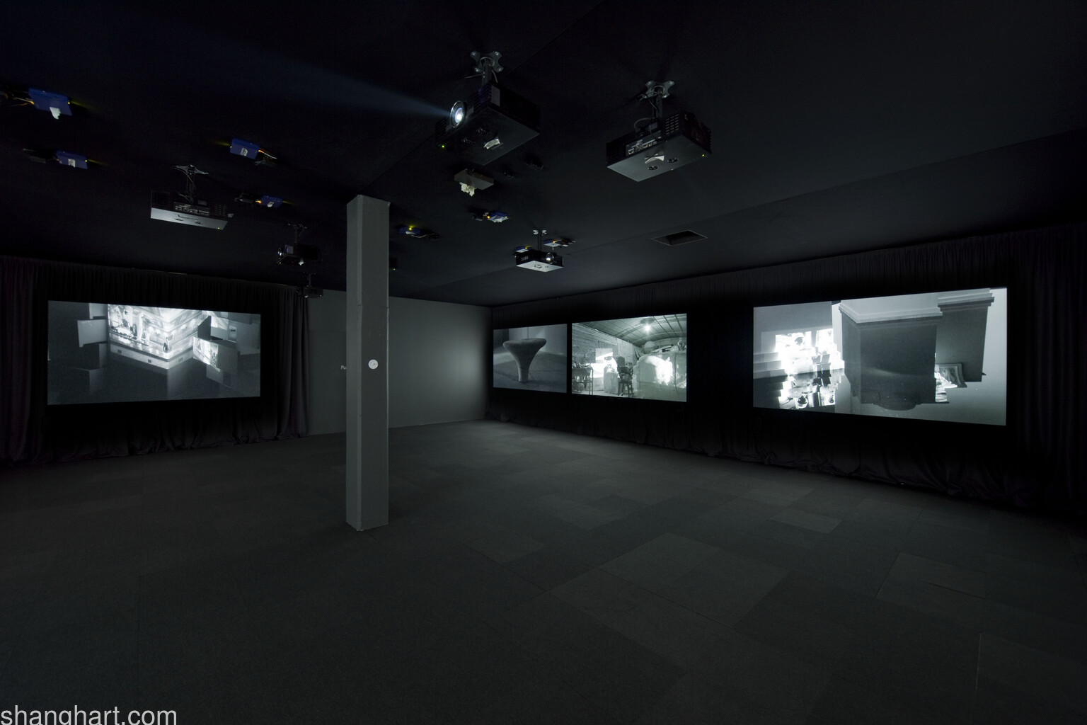 Installation view of 