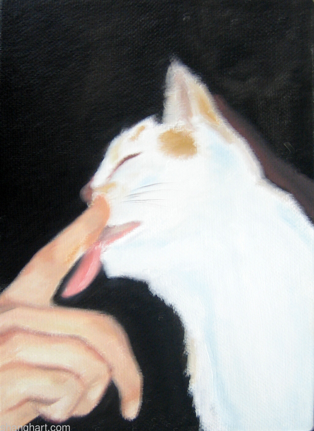 2009, 25x18cm, oil on canvas