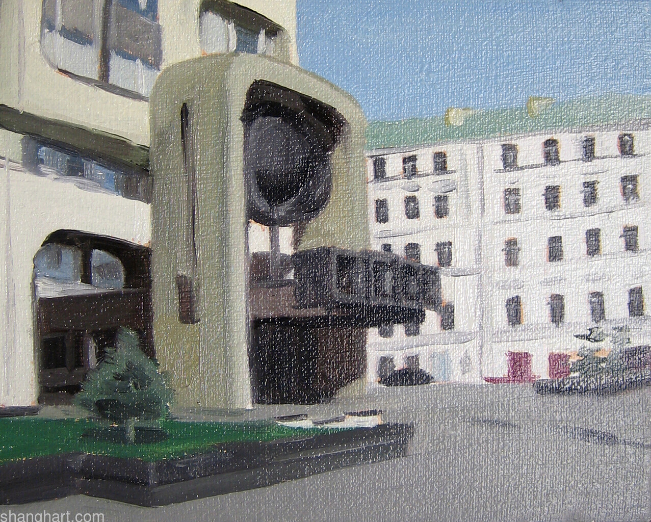 2008, 16x20cm, oil on canvas
