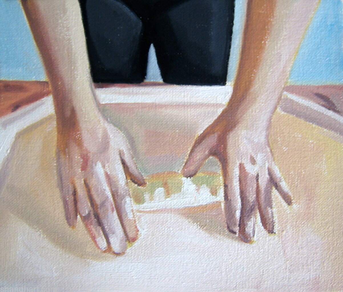 2009, 16x21cm, oil on canvas